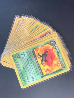 Team Rocket Bundle 18 x Pokemon Cards 1 x Rare No Duplicates - Image 1