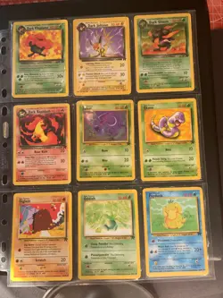 Team Rocket Bundle 18 x Pokemon Cards 1 x Rare No Duplicates - Image 4