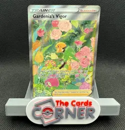 Gardenia's Vigor GG61/GG70 Pokemon Crown Zenith Galarian Gallery NM - Image 1