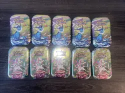 Pokemon Prismatic Evolutions Mini Tins Sealed Lot (2) Art Set - Image 1