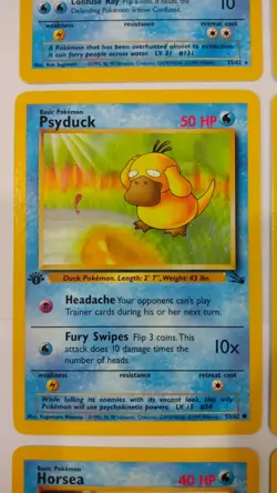 Wizards of the Coast Pokemon 1st Edition Fossil Booster Pack (Opened Lite) - Image 3