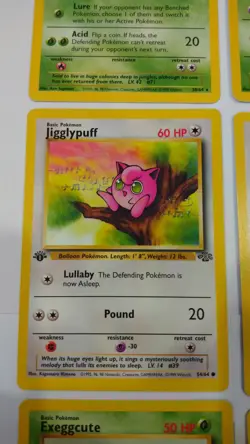 Wizards of the Coast Pokemon 1st Edition Jungle Booster Pack (Opened Lite) - Image 3