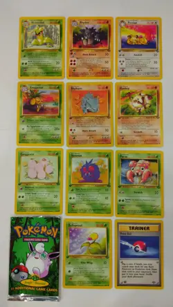 Wizards of the Coast Pokemon 1st Edition Jungle Booster Pack (Opened Lite) - Image 1