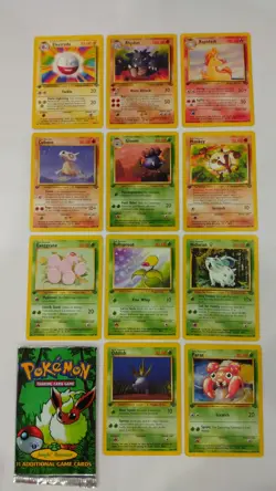 Wizards of the Coast Pokemon 1st Edition Jungle Booster Pack (Opened Lite) - Image 1
