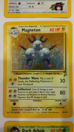 Wizards of the Coast Pokemon Set Of 8 Holographics (Various Conditions) - Image 4