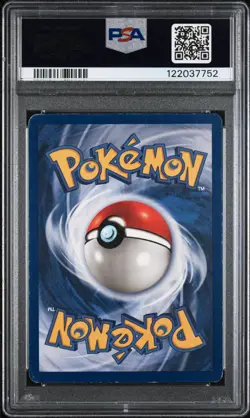 1999 POKEMON GAME #12 NINETALES-HOLO PSA 5 - Image 2