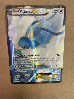 Pokemon Alt Full Art Altaria EX 123/124 XY Fates Collide 2016 Card - Image 1