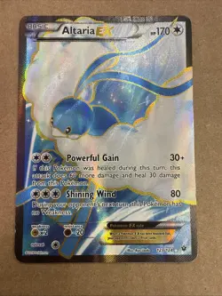 Pokemon Alt Full Art Altaria EX 123/124 XY Fates Collide 2016 Card - Image 2