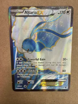 Pokemon Alt Full Art Altaria EX 123/124 XY Fates Collide 2016 Card - Image 4