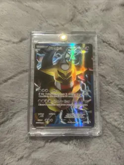 2013 Pokemon Team Plasma Giratina Full Art BW74 Black Star Promo Near Mint - Image 1