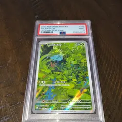 [PSA 9] Pokemon 2023 Mew en Bulbasaur Illustration Rare | #166 | Mint ✨ - Image 5