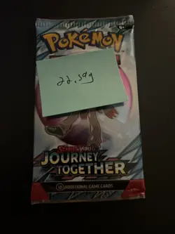 Heavy! Over 22.59 Gram Pokemon Journey Together Booster Pack Sealed - Image 4
