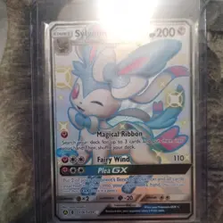 Sylveon GX SV76/SV94 - Hidden Fates: Shiny Vault Holo - Pokemon TCG 2019 - Image 1