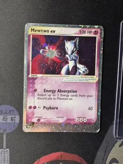 Mewtwo EX TCG Ruby and Sapphire Holo Ultra Rare 101/109 Pokemon 💎HP+ MP💎 - Image 1