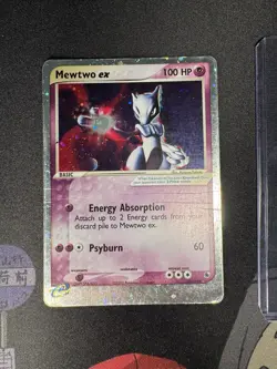 Mewtwo EX TCG Ruby and Sapphire Holo Ultra Rare 101/109 Pokemon 💎HP+ MP💎 - Image 3