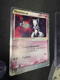 Mewtwo EX TCG Ruby and Sapphire Holo Ultra Rare 101/109 Pokemon 💎HP+ MP💎 - Image 4