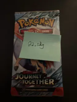 Heavy! Over 22.52 Gram Pokemon Journey Together Booster Pack Sealed - Image 4