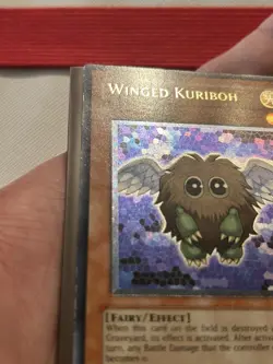 Yugioh Winged Kuriboh Ultimate Rare TLM Unlimited Edition LP - Image 4