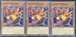 Infernity Wildcat PHRA-EN017 Phantom Rage 1st Edition (x3) - Yugioh Card - Image 1