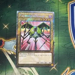 Yugioh! Mechanicalchaser RA03-EN094 Platinum Secret Rare 1st Edition NM - Image 1