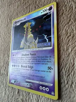 2008 Pokemon TCG Legends Awakened Giratina Reverse Holo STAMPED Card 4/146 MP - Image 2