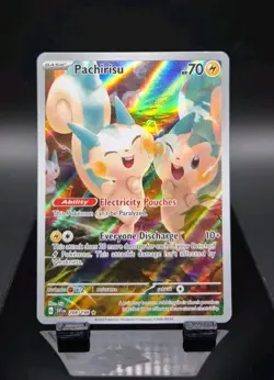 Pokemon - Pachirisu - 208/198 - Scarlet & Violet - Illustration Rare Card - Image 1