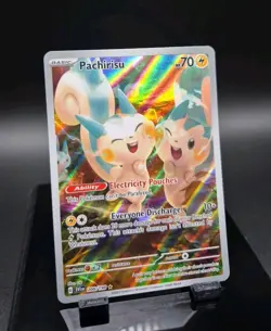 Pokemon - Pachirisu - 208/198 - Scarlet & Violet - Illustration Rare Card - Image 2