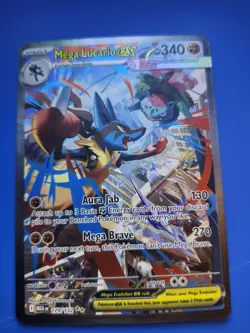 Mega Lucario EX 179/132 Special Illustration Rare Pokemon Card Near Mint English - Image 1