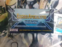 Digimon Card Game Exceed Apocalypse Booster Box + Pre Release Pack New Sealed - Image 3