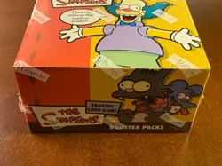 The Simpsons Booster Box Factory Sealed Wizards Of The Coast Trading Card Game - Image 2