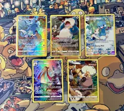 Pokemon Sword & Shield Trainer Gallery Holo Pokemon Card Lot Of 5 Nm-Mint !!! - Image 1