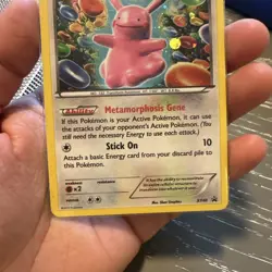 Ditto XY40 Primal Clash Black Star Promo Holo Card - Image 2
