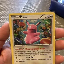 Ditto XY40 Primal Clash Black Star Promo Holo Card - Image 3