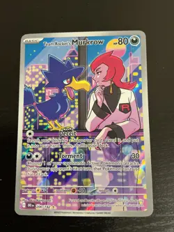 Pokemon TCG Mienshao Illustration Rare Card Paradox Rift 2023 200/182 NM - Image 1