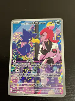 Pokemon TCG Mienshao Illustration Rare Card Paradox Rift 2023 200/182 NM - Image 3