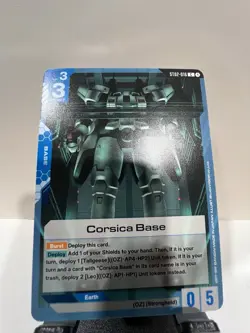 Corsica Base - ST02-016 NM - Gundam TCG Card Game - Image 1