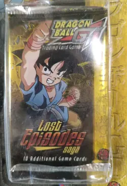2 Dragonball GT Lost Episodes Saga Trading Card Booster Pack - *New & sealed * - Image 4
