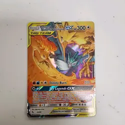 Moltres Zapados Articuno GX Hidden Fates Card 44/68 Promo Pokemon TCG - Image 1