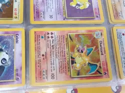 Pokemon Card Collection Binder Unique Cards Vintage Holos - Image 1