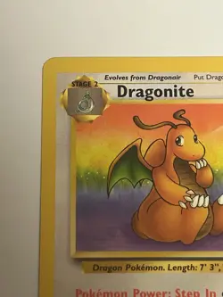 Pokemon Card Fossil Dragonite 19/62 Near Mint - Image 2