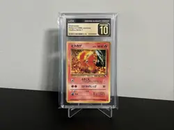 Charmander No. 004 Vending Series 1 Promo Pokemon Card Japanese CGC Pristine 10 - Image 1