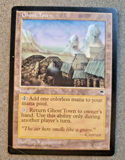 Ghost Town Tempest NM Land Uncommon MAGIC THE GATHERING MTG CARD (DS3D1PF)...... - Image 1
