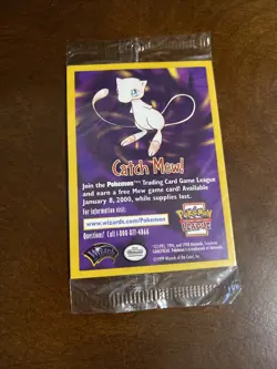 SEALED "Catch Mew" Pokemon Random Card BLACK STAR PROMO Set#5 Movie WB Stamp - Image 1