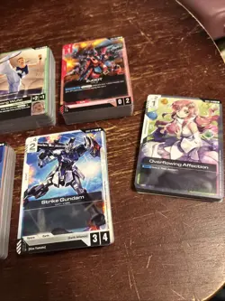 Gundam GD01 Newtype Rising Common & Uncommon Lot 260+ Cards NM Condition - Image 3