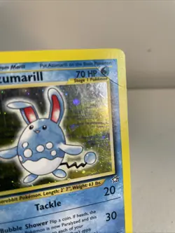 Azumaril - 1st Edition - 2/111 Rare Holo Neo Genesis Pokemon Card Vintage - Image 4