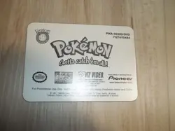 1998 Lenicular Pokemon Card Pikachu Meowth Pioneer Viz Video Promo PIKA-0032D - Image 2