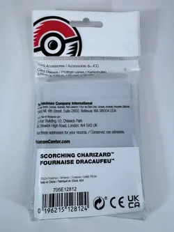 Pokemon TCG: Scorching Charizard Card Sleeves (65 Sleeves) - Sealed - Image 2