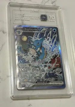 Tag 10 Kingdra EX Holo Promo Card Scarlet Violet - Image 1