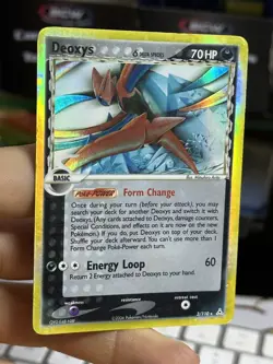 Deoxys 3/110 Delta Species ATTACK FORME EX Holon Phantoms 2006 Holo Pokemon Card - Image 4