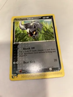 Poochyena 64/109 Reverse Holo Common EX Ruby & Sapphire Pokemon Card - Image 3